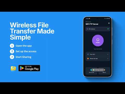 WiFi FTP Server