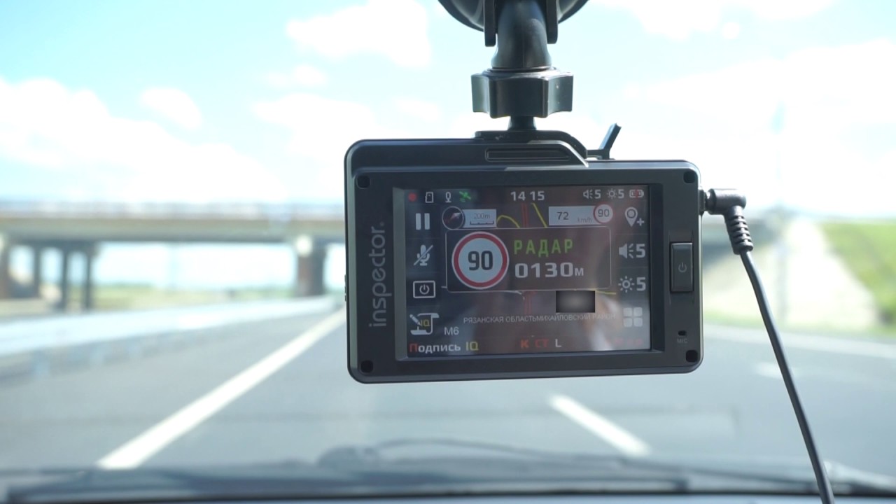 Видеорегистратор с радар-детектором Inspector SCAT Se (Quad HD)