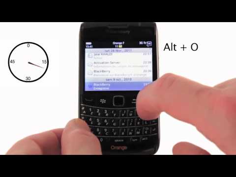 comment debloquer le clavier d'un blackberry