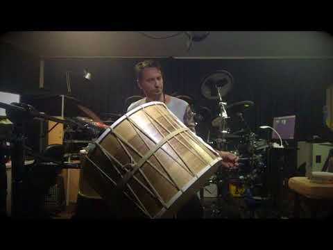 MR TAPAN'S HANDCRAFTED 22" MACEDONIAN DRUM PROUDLY PROMOTED BY PECO PETER MARKOVSKI