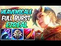 SEASON 14 EZREAL FULL LETHALITY BURST S+ | Heavenscale Ezreal Build & Runes | League of Legends