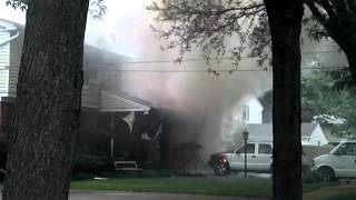preview picture of video 'North Tonawanda House Fire, Memorial Day Weekend.'