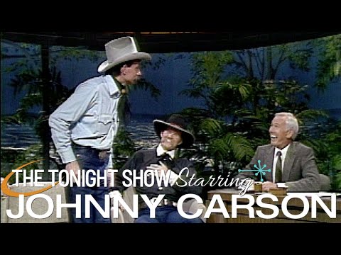 Hilarious Cowboy Poetry With Waddie Mitchell and Batxer Black | Carson Tonight Show