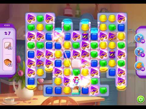 HomeScapes Level 4189 no boosters (15 moves)