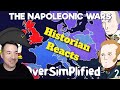 Historian Breaks Down The Napoleonic Wars Oversimplified Part 2 Re Upload