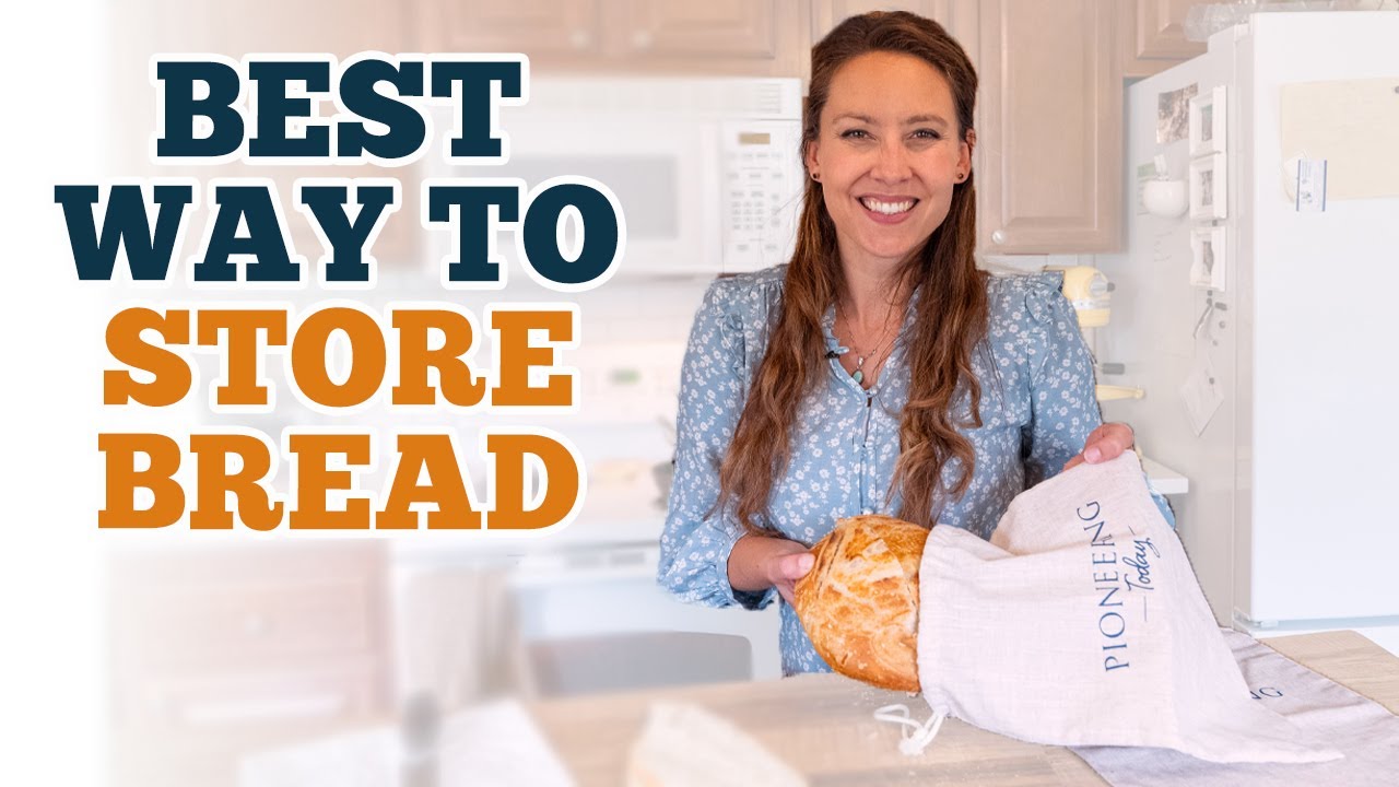 How to Store Bread without Plastic (Linen Bread Bags)