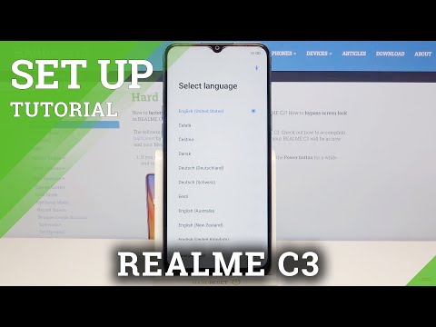 How to Initially Set Up REALME C3 – First Activation & Configuration