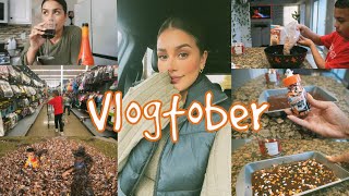 Vlogtober 2023 | Fall leaves + Shopping for halloween costumes + Baking brownies & lots more!