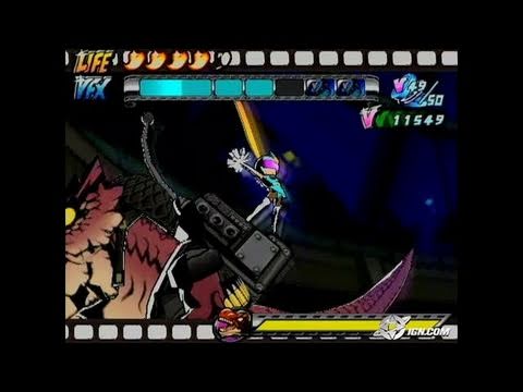 Viewtiful Joe 2 GameCube Gameplay - Anyone up for dino meat?