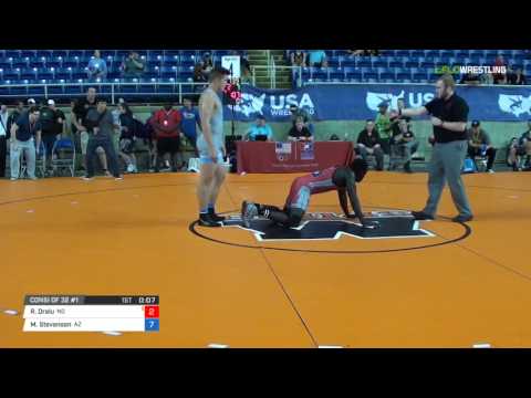Junior GR 160 Consi of 32 #1 - Richard Dralu (ND) vs. Matthew Stevenson (AZ)
