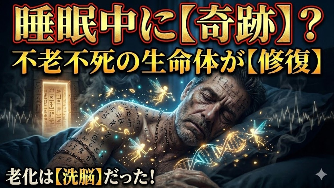 睡眠中に奇跡が!? 不老不死の生命体が【修復】