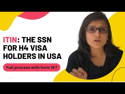How to Apply for ITIN Number in USA for H4 Visa holder : Full Guide