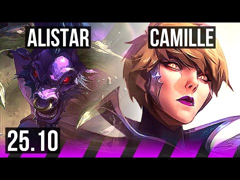 ALISTAR & Jinx vs CAMILLE & Tristana (SUP) | 1/2/25 | EUW Master | 25.10