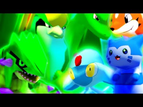 Minecraft Pixelmon - GREEN VS BLUE - Finale