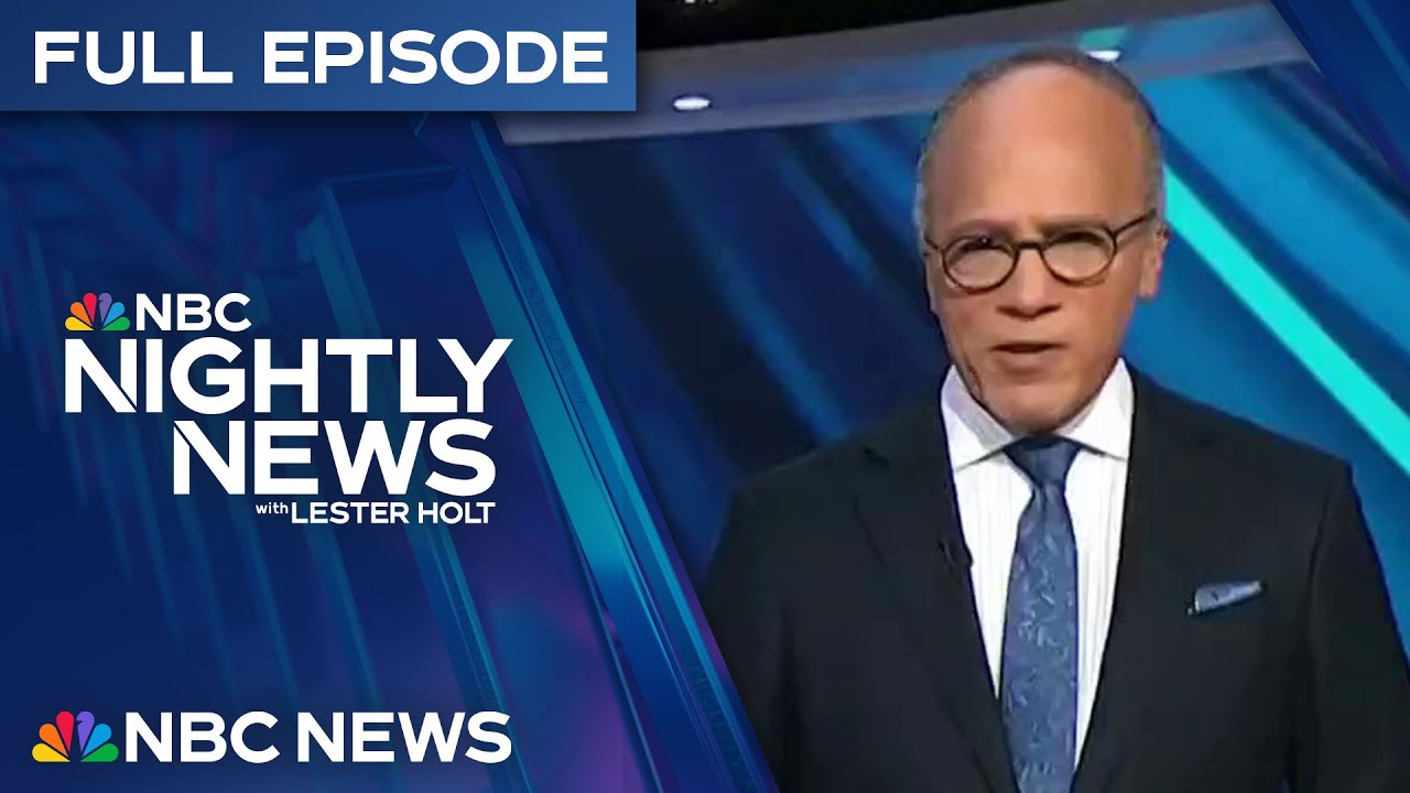 Nightly News Full Episode - Jan. 21