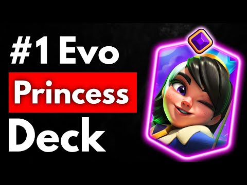 The BEST Evo Princess Deck in Clash Royale