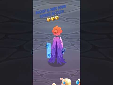 Auglur Slowed Down Sounds So Good! #mysingingmonsters #msm #shorts