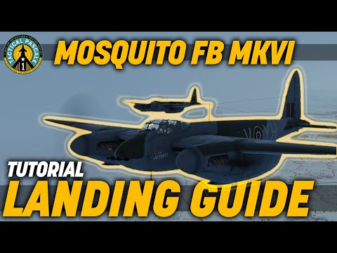 Landing the Mosquito - the easy way | DCS WORLD.