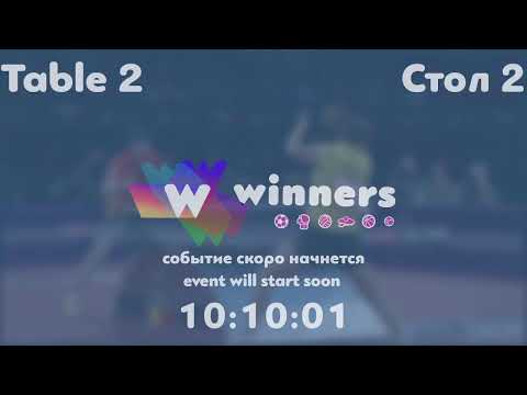 Winners League  18.06.21  Lushchik Anastasiia - Biletskaia Inna   22:30