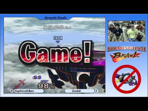 Birmingham Brawl 1 Melee Singles GF- SphirothBen (Marth) vs. Jimb0 (Falco)