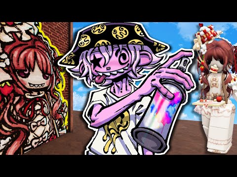 🎨Drawing Avatars on ROBLOX : Spray Paint!🖌️