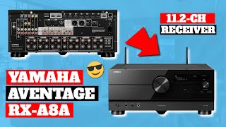 Video thumbnail for Yamaha AVENTAGE RX-A8A Review: The Ultimate 11.2 Channel Home Theater Receiver by HiFi AV Tech