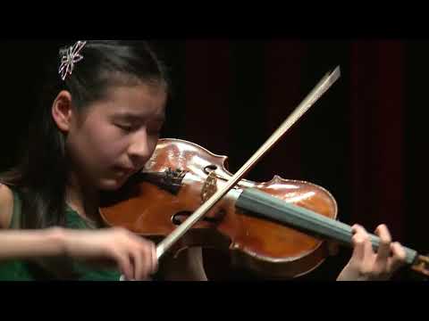HINA KHUONG-HUU / Menuhin Competition 2018, Junior first rounds - day 1