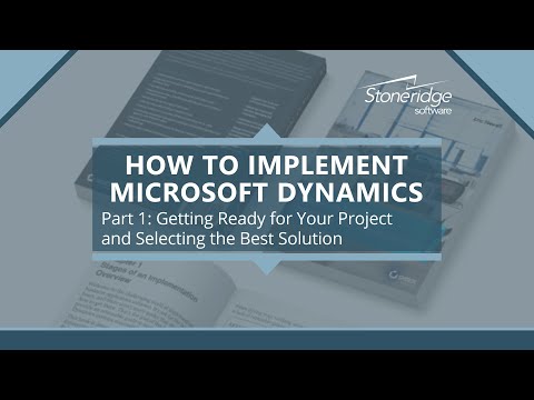 See video Part 1: What You Should Know Before a Microsoft D365 Implementation