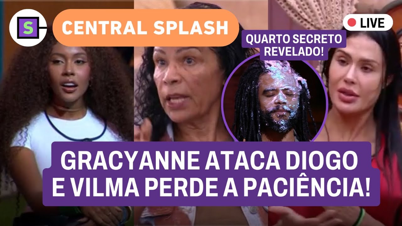 💣 Gracyanne DETONA Diogo, que CHORA por Aline! Vilma x Giovanna no BBB 25; ENQUETE MOSTRA ELIMINADO!