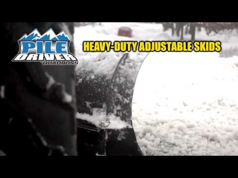 QuadBoss Pile Driver Snow Plow System | #GetSome