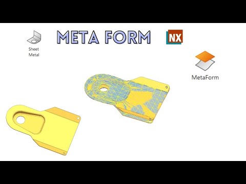 Meta Form | How to use Meta Form in NX | NX CAD |