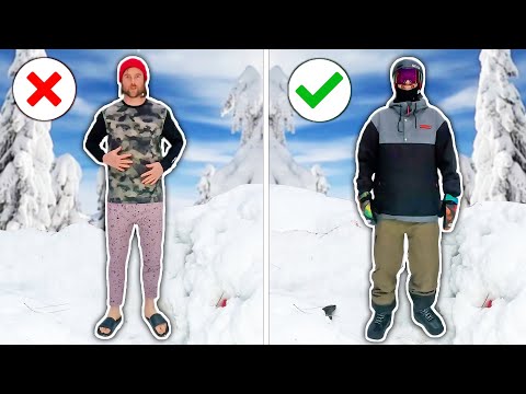 Everything You Need To Wear Snowboarding