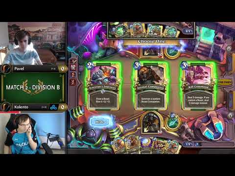 Pavel vs Kolento - Division B - Hearthstone Grandmasters Europe 2020 Season 1 - Week 5