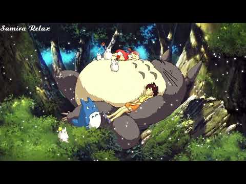 스트레스 해소를 위한 편안한 지브리 음악 - 편안한 수면 음악, 즉석 수면 - Beautiful Relaxing Ghibli Music