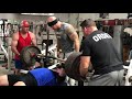 5 Wheels + 25 BENCH PR | LUKE HAWX| BigJsExtremeFitness