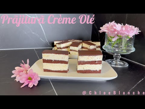 Prăjitură Crème Olé | Prăjitură cu gust de înghețată🍦