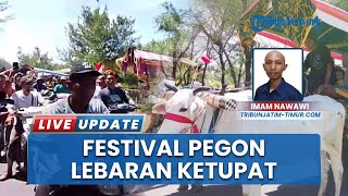 Semarak Festival Tahunan Pegon di Pantai Watu Ulo Jember dalam Rangka Menyambut Lebaran Ketupat