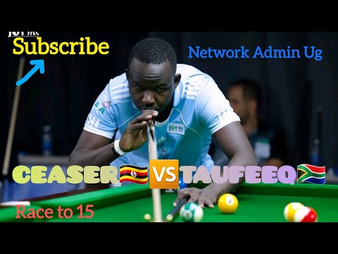CHANDIGA CEASER🇺🇬 VS TAUFEEQ🇿🇦 RACE TO 15  MONEY MATCH CHALLENGE SOUTH AFRICAN 2025