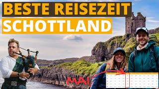 Beste Reisezeit für Schottland: Klimatabelle & Wetter