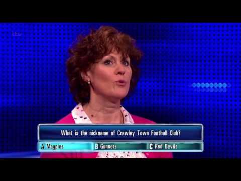 Sarah Gets Her Crawley Question Wrong - The Chase