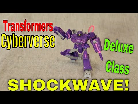 Transformers Cyberverse Deluxe Class Shockwave - GotBot True Review NUMBER 863