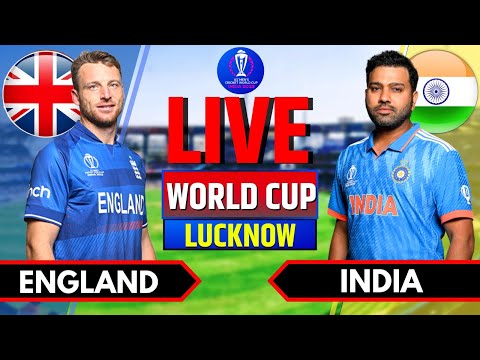 India vs England Live | ICC World Cup 2023 | IND vs ENG Live | ICC World Cup Match Live, #livestream