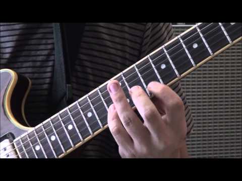 C Dorian Scale (3 notes per string) guitar