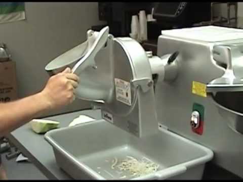 Univex VS9 9" Vegetable Slicer Attachment, Adjustable S‑Knife, Anodized Aluminum, Hinged Feed Chute, Latch 2 image
