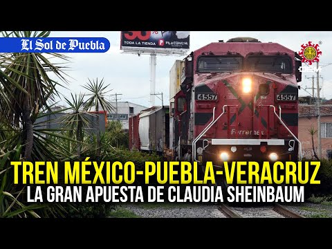Tren México-Puebla-Veracruz, la gran apuesta en movilidad de Claudia Sheinbaum