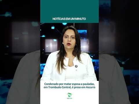 Condenado por matar esposa a pauladas, em Trombudo Central, é preso em Ascurra (23/10/25)