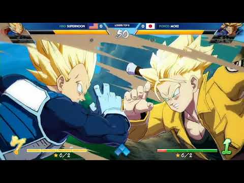 EVO2018 - Dragonball Fighters Z - NRG | SuperNoon vs Ponos | Moke - Top 8