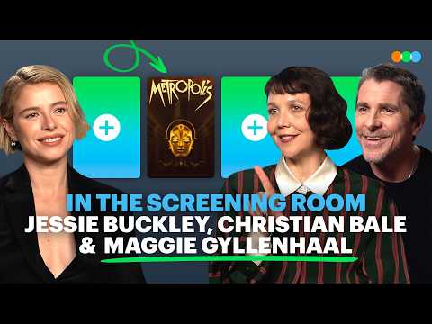 In the Screening Room with Maggie Gyllenhaal, Jessie Buckley and Christian Bale