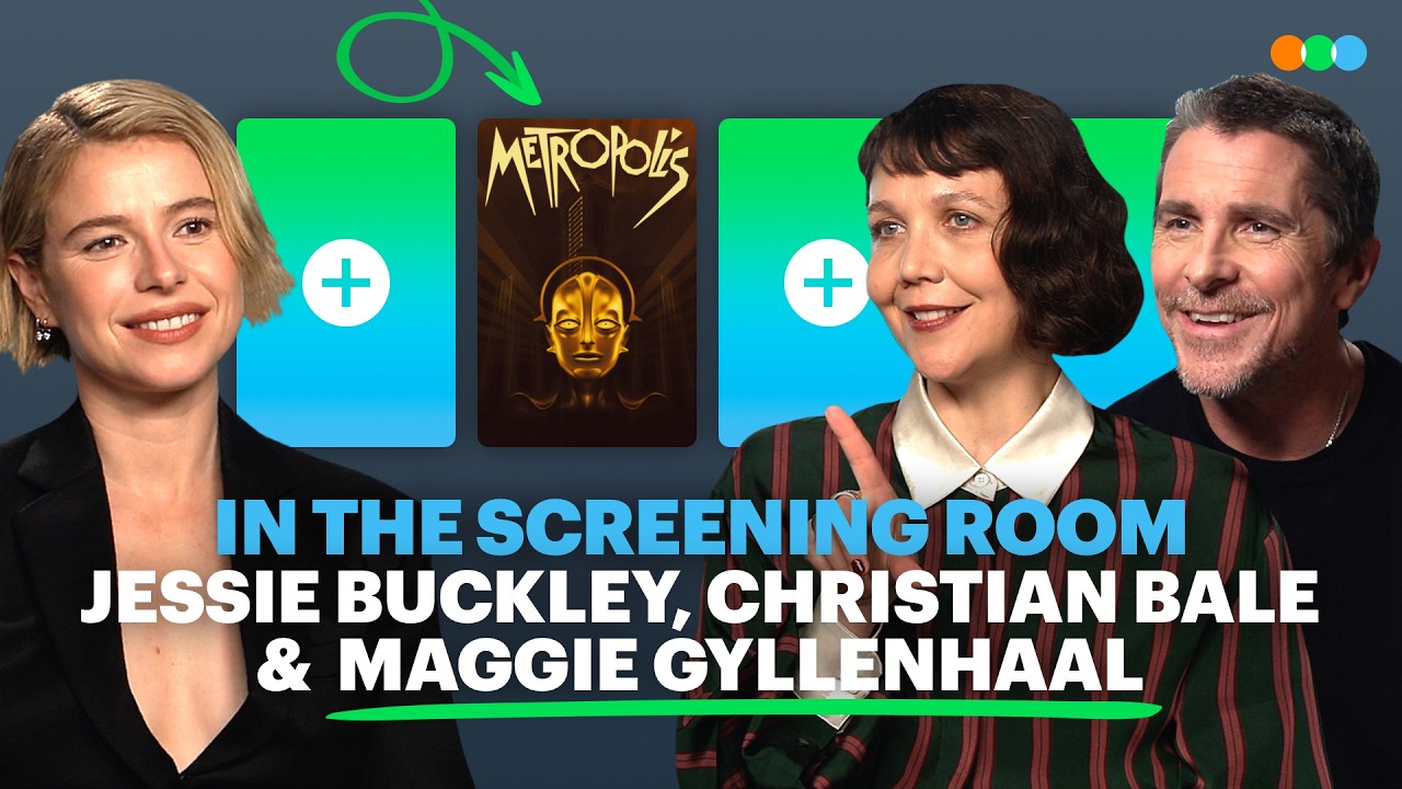 In the Screening Room with Maggie Gyllenhaal, Jessie Buckley and Christian Bale