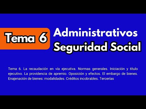 Topic 6 | Social Security Administrators
